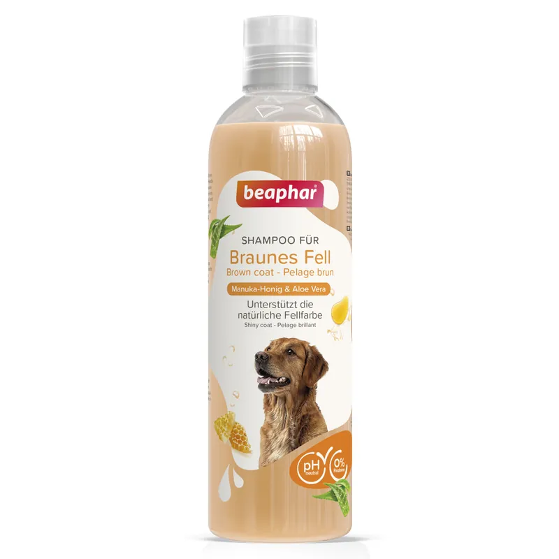 beaphar Shampoo für braunes Fell 250 ml Preisreduziert